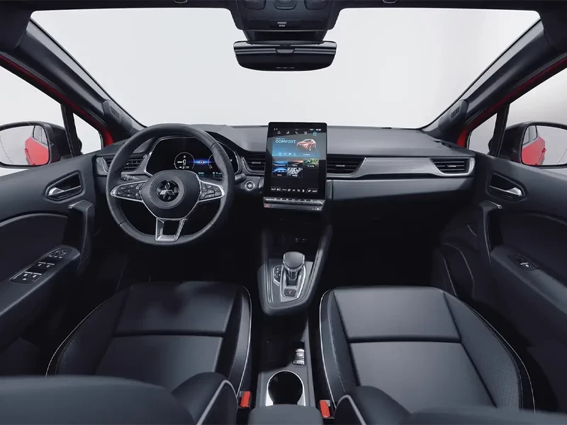 interior novo mistubishi asx 2025