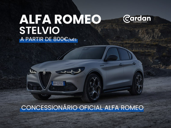 campanha renting alfa romeo stelvio na cardan