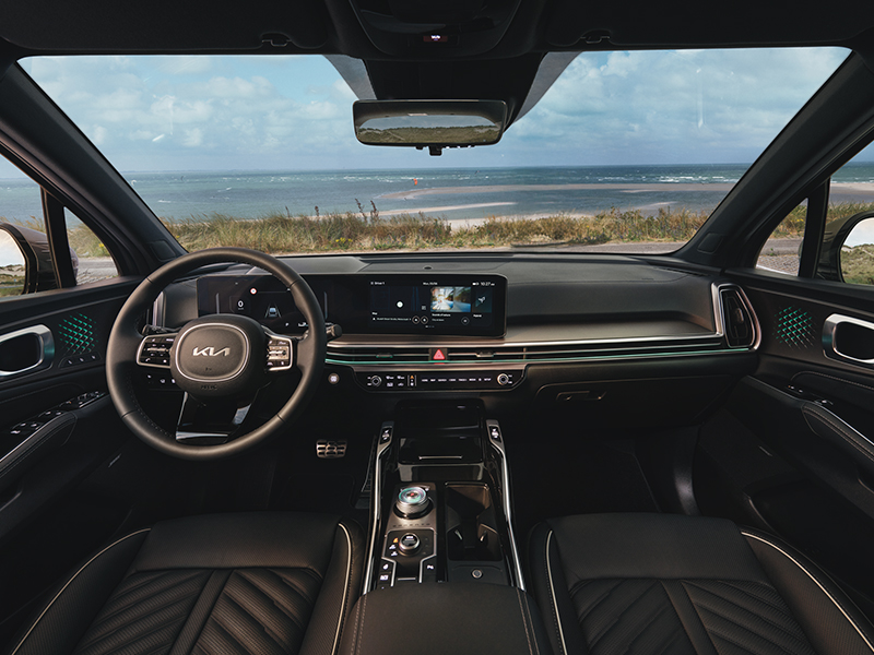 interior kia sorento hev
