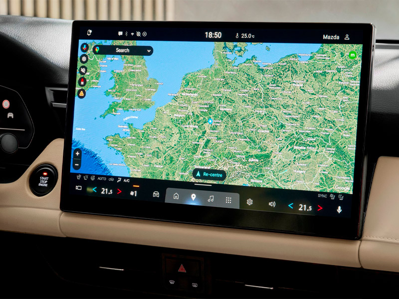 touch screen novo mazda cx-5