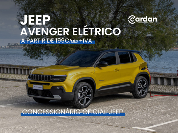 campanha reting jeep avenger elétrico na cardan