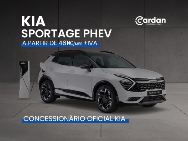 campanha renting kia sportage phev na cardan