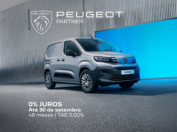 campanha peugeot partner 0% juros na cardan
