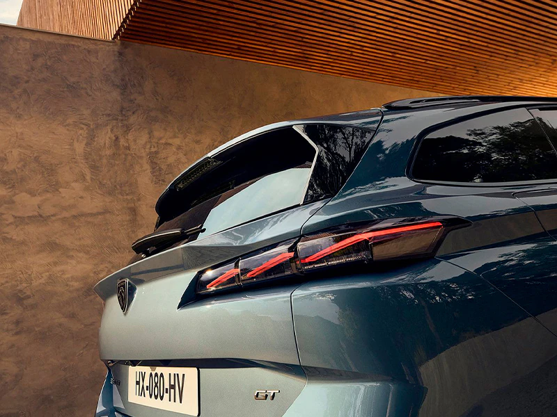 traseira novo peugeot e-308