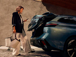 bagageira novo peugeot e-308