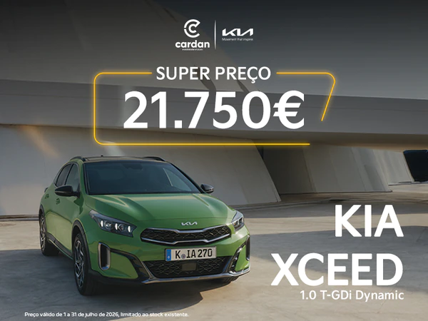 kia xceed desde 21.750€ na cardan