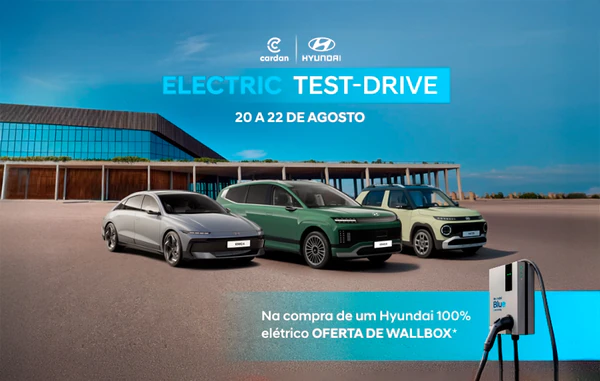 hyundai electric test-drive na Cardan