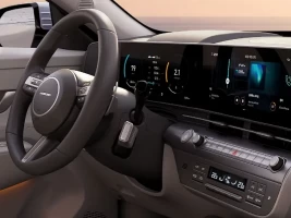 cockpit novo hyundai kauai hev 2025