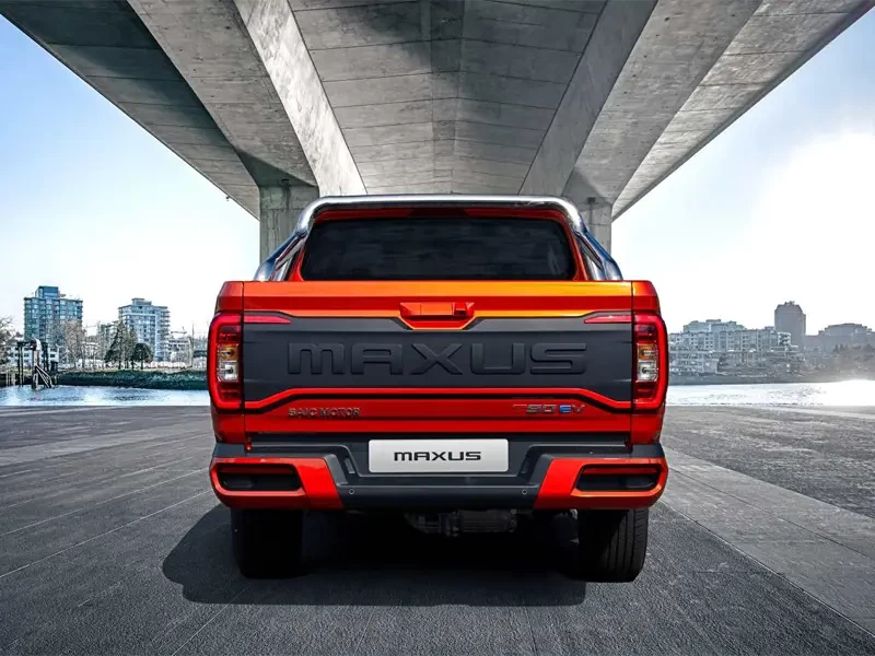 traseira novo maxus T90 EV 2025