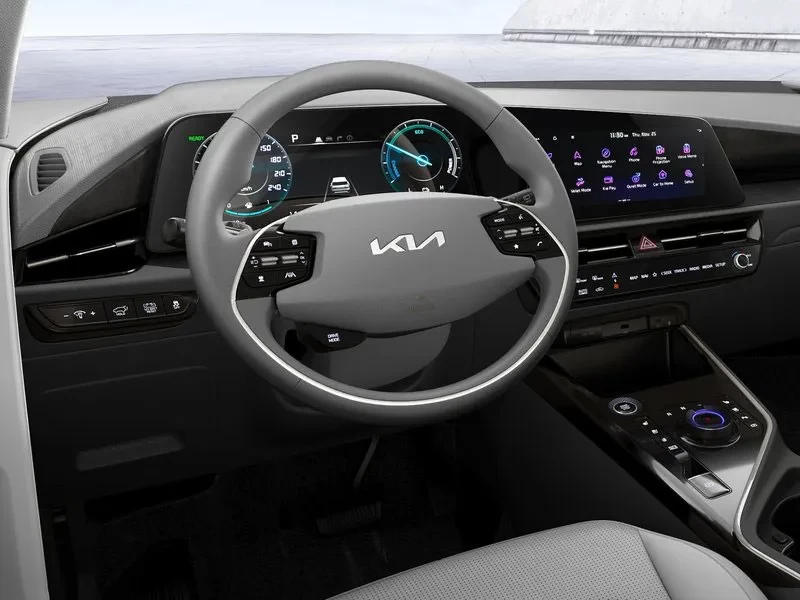 cockpit novo kia niro hev 2025 