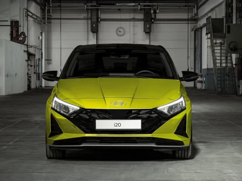 frente novo hyundai i20 2025