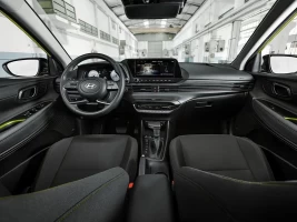 interior novo hyundai i20 2025