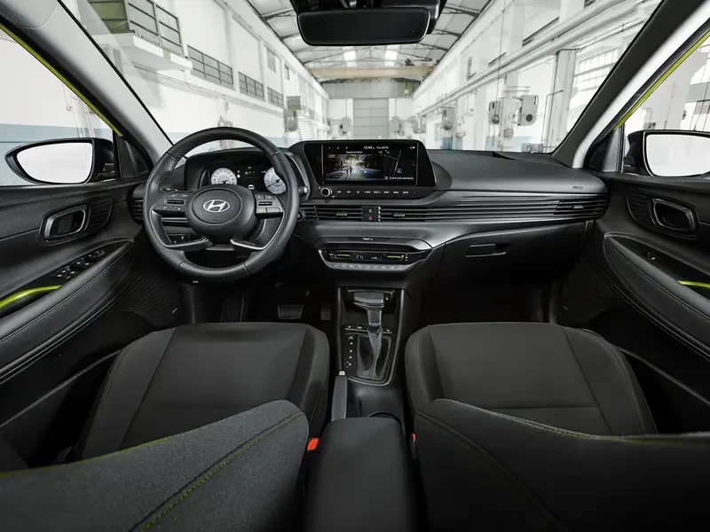 interior novo hyundai i20 2025